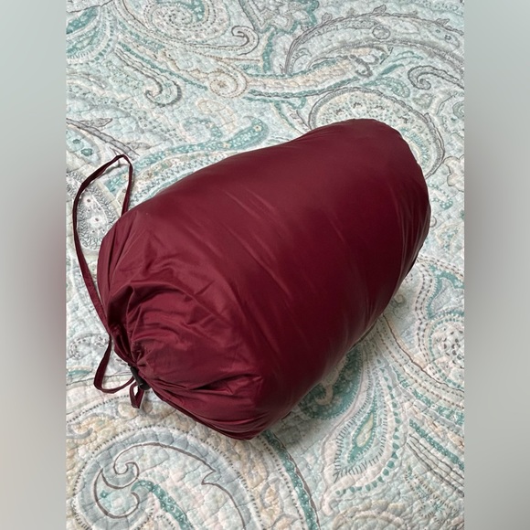 Lands' End Maroon Down Sweater Jacket Women's Size 2X - Picture 10 of 12